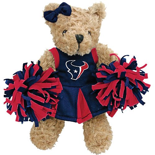 Champion Treasures NFL Houston Texans Cheerleader Bear