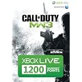 Xbox 360 - Live Points Card 1200 - im Design von Call of Duty: Modern Warfare 3