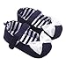 Voberry® Baby Girls Soft Soled Bowknot Crib Moccasins Canvas Mary Jane Flat Shoes