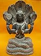 Patanjali the Founder of Yoga System Handcarved Black Stone Sculpture 8"