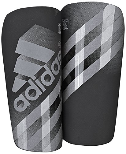 adidas Performance Ghost Shin Guard, Black/Iron Metallic, Medium