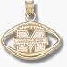 Sporting Goods : Michigan Wolverines "M Pierced Football" Pendant - 10KT Gold Jewelry
