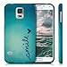 kwmobile TPU SILICONE CASE for Samsung Galaxy S5 / S5 Neo / S5 LTE+ / S5 Duos Design Smile blue turquoise - Stylish designer case made of premium soft TPU
