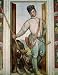 Art247 - Self Portrait in Hunting Costume, 1562.. - Estampe artistique 27,9 x 35,5 cm