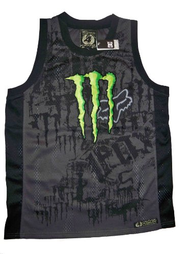 Mens Fox Racing Monster Energy Jersey Tank Top 