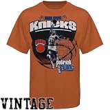NBA Patrick Ewing New York Knicks Triple Double T-Shirt - Orange (Large)