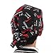 WINOMO Chefs Cap Kitchen Catering Skull Cap Ribbon Cap Turban