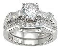 Cubic Zirconia CZ Round Cut Engagement Anniversary Ring Size 5 6 7 8 9