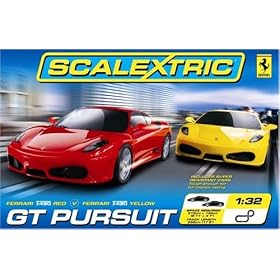 Scalextric C1195 GT Pursuit 1:32 Scale Race Set