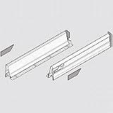 358N4002I Tandembox N-16 Drawer Profile Left/Right Inox
