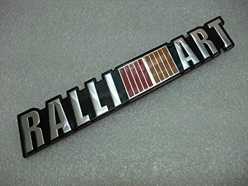 coolcarauto ID MITSUBISHI RALLIART Car Badge Emblem Sticker 3D new ACRYLIC