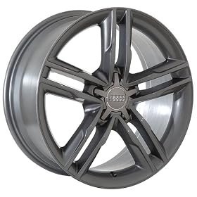 18 Inch Audi Wheels Rims Gunmetal (set of 4)