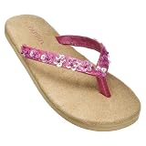 Girl's Xhilaration Fabia Thong Flip-Flops - Pink