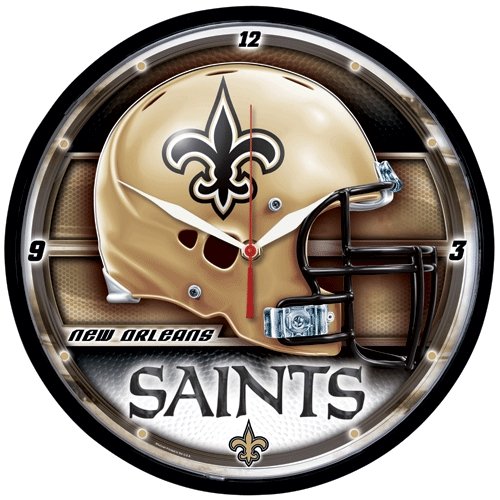 New Orleans Saints Wall Clock