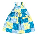 Child Pastel Patchwork Jumper Reversible with Pastel Blue Patchwork