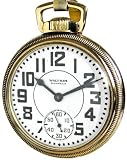 #WR10B Waltham Riverside Antique Railroad Gold Filled Pocket Watch 16 Size 21 Jewels Ca 1937