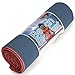 Microfiber Beach Blanket/Outdoor Picnic Blankets (64 x 76 inches) XL Beach Towel – Fits Two - Corner Anchor Pockets - Sand Free - Fast Dry - Travel – Sport - Camping