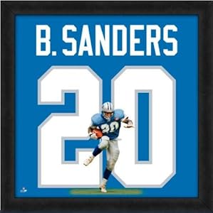 Detroit Lions Barry Sanders Players Jersey Uniframe