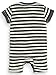Fiream Baby Boys open buckle cotton Romper(70007TZ,9M)