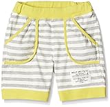 《H28年夏物》 nico hrat(ニコフラート) 製品洗い加工済み 天竺ボーダーハーフパンツ 100cm/MG NO.B-261033