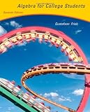 Algebra for College Students (with CD-ROM, BCA/iLrn(TM) Tutorial, and InfoTrac) (Available Titles Cengagenow)