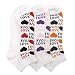 Lot Of 3 Pairs Womens Love Anklet Ped Socks ( 9-11)
