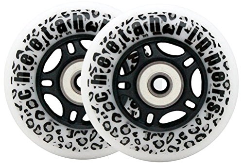 Buy WHITE CHEETAH Wheels for RIPSTICK ripstik wave board ABEC 9 76MM 89A OUTDOOR