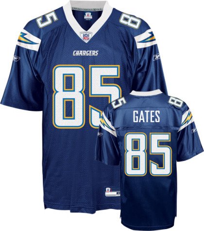 Youth San Diego Chargers #85 Antonio Gates Team Replica Jersey