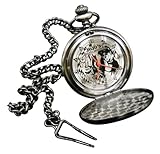 [森本産業]morimotosangyo 懐中時計 ジョジョの奇妙な冒険 ジョナサン チェーン付き シルバー RM-2779