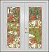 Mandalay 16" x 74" Clear Stained Glass Window Film