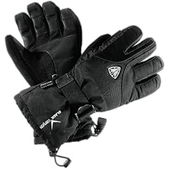 Erwachsenen Skihandschuhe BLACK CANYON, schwarz