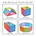 aGreatLife Interlocking Puzzle Foam Mat - Very Comfortable And Cushiony Baby Playmat - Nontoxic And Durable Multi-color Exercise Mats For Kids