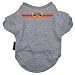 Designer Dog T-Shirt - New York Knicks Dog T-Shirt - Officially Licensed by the NBA - Grey - Medium