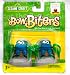 Cookie Monster Bow Biters Shoe Lace Locks Sesame St 1pr