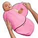 Kiddopotamus & Co. Bamboo SwaddleMe - Raspberry (S)