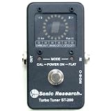 Sonic Research ST-200 Strobe Tuner Stomp Box チューナー
