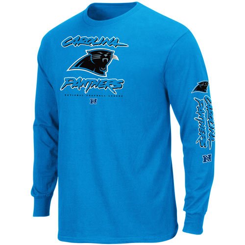 Carolina Panthers Primary Receiver Long Sleeve T-Shirt Extra Large