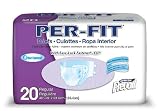 Per-Fit Briefs, Regular, 20 Briefs (Pack of 4)