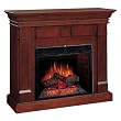 Andover Wall/Corner Electric Fireplace - Mahogany (23")