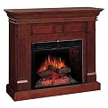 Andover Wall/Corner Electric Fireplace - Mahogany (23")