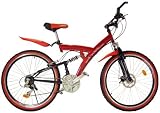 26" 18-speed FULL Suspension Mountain Bike MTB - BLUE