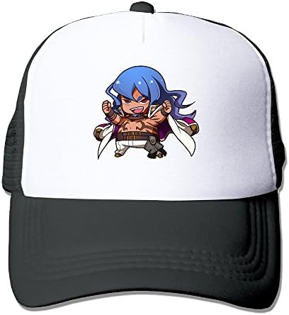 OwperD Unisex Black Bbcp Azrael Chibi Adjustable Baseball Mesh Hat One Size