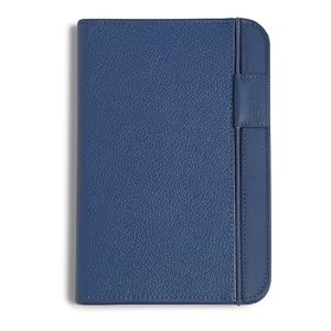 Kindle Leather Cover, Steel Blue (Fits 6″ Display, Latest Generation Kindle)