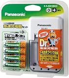 Panasonic 急速充電器（ニッケル水素電池単三形4本付） K-KJQ91M34C