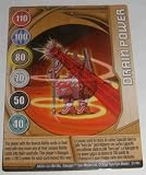 BAKUGAN SEASON 2 VESTROIA NEW LOOSE OPEN METAL CARD DRAIN POWER 21/48c