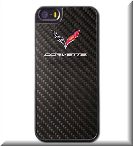 Chevrolet Corvette C7 Real Carbon Fiber iPhone 5 5S Cell Phone Case