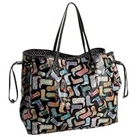 Sydney Love Cowboy Boot Drawstring Tote