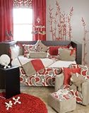 Graphite 5 -Piece Set with Print Pillow