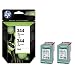 HP Original 344 2-pack Tri-color Inkjet Print Cartridge C9505EE