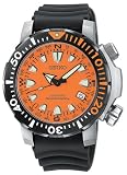 Seiko Men's Automatic Dive Black Urethane Strap Watch #SNM037